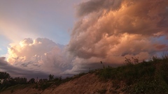Weltuntergangsstimmung am Baggersee Irgertsheim