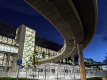 Audi T39 Parkhaus mit Zufahrtsrampe